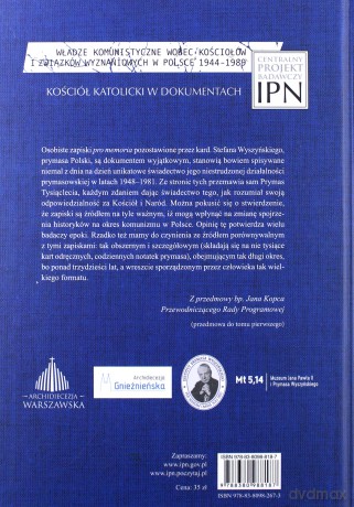 Pro memoria (Tom 6) 1959 - Stefan Wyszyński [KSIĄŻKA]
