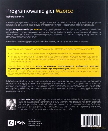 Programowanie gier Wzorce - Robert Nystrom [KSIĄŻKA]