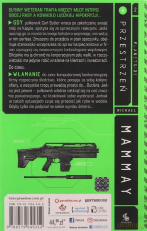 Przestrzeń planetside (Tom 2) - Michael Mammay [KSIĄŻKA]