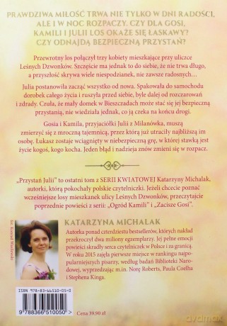 Przystań Julii. Seria Kwiatowa (Tom 3) - Katarzyna Michalak [KSIĄŻKA]