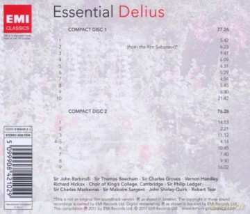Essential Delius: 150th Anniversary  [2CD]
