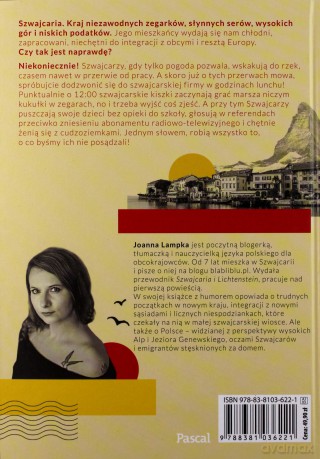 Szwajcaria czyli jak przeżyć między krowami a bankami. Bilet w jedną stronę - Joanna Lampka [KSIĄŻKA]