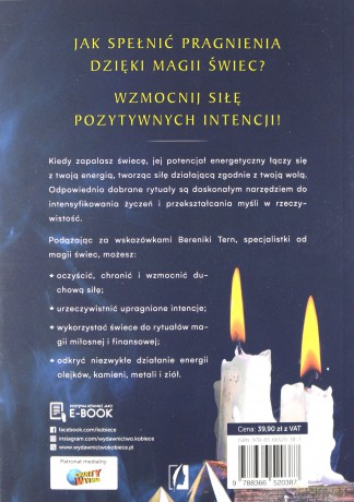 Tajniki magii świec - Berenika Tern [KSIĄŻKA]