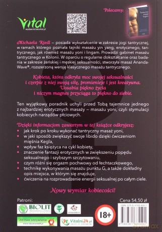 Tantryczny masaż yoni. Odkryj źródło kobiecej rozkoszy - Michaela Riedl [KSIĄŻKA]