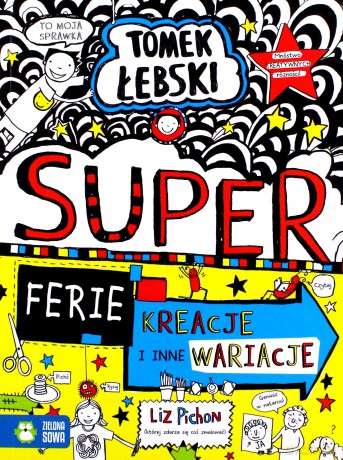 Tomek Łebski. Superferie kreacje i inne wariacje - Liz Pichon [KSIĄŻKA]