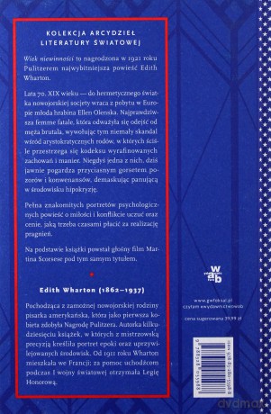 Wiek niewinności - Edith Wharton [KSIĄŻKA]