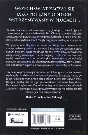 Wydech - Ted Chiang [KSIĄŻKA]
