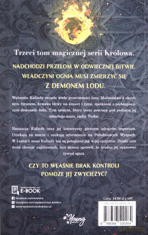 Wyklęta królowa setna królowa (Tom 3) - Emily King [KSIĄŻKA]