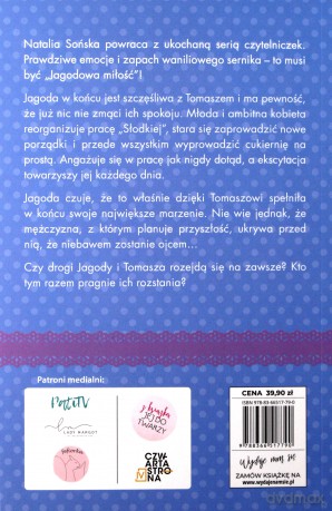Zawsze możesz na mnie liczyć. Jagodowa miłość (Tom 4) - Natalia Sońska [KSIĄŻKA]