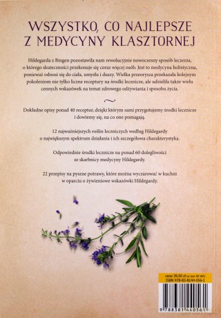 Zdrowe życie z Hildegardą z Bingen naturalne sposoby leczenia i odżywiania - Gunther H. Heepen [KSIĄŻKA]