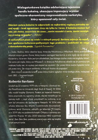 Zero zero zero jak kokaina rządzi światem - Roberto Saviano [KSIĄŻKA]
