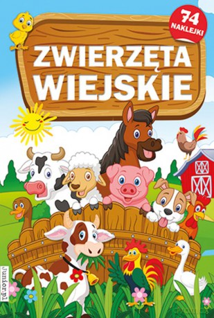 Zwierzęta wiejskie kolorowanka [KSIĄŻKA]