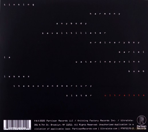 Ultraista: Sister [CD]