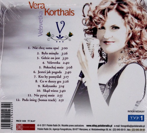 Weronika Vera Korthals: Velevetka (digipack) [CD]