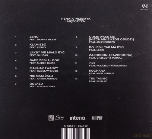 Renata Przemyk: Renata Przemyk i Mężczyźni [CD]