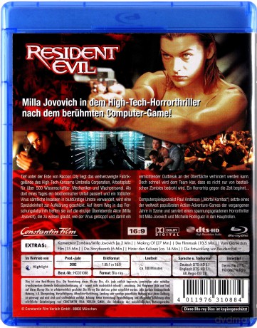 Resident Evil [Blu-Ray]