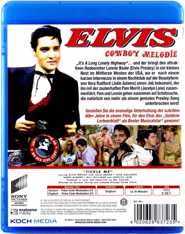 Tickle Me (Połaskotaj mnie) [Blu-Ray]