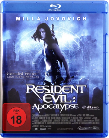 Resident Evil: Apocalypse (Resident Evil 2: Apokalipsa) [Blu-Ray]