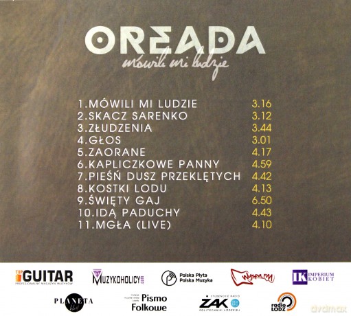 Oreada: Mówili Mi Ludzie [CD]