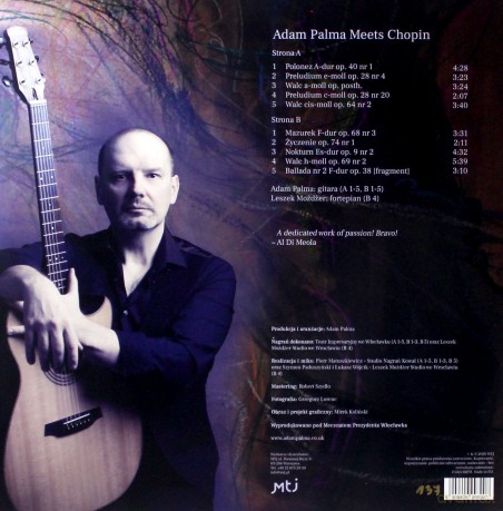 Adam Palma: Adam Palma meets Chopin [Winyl]