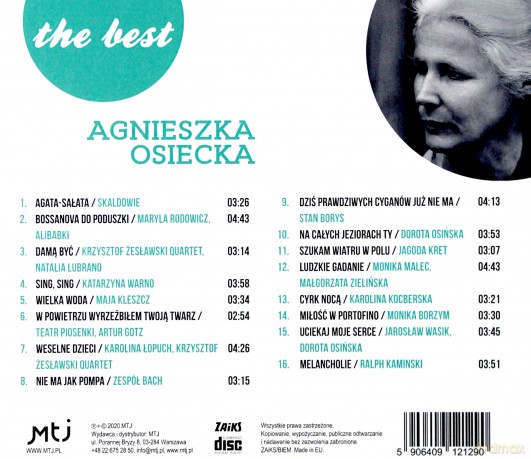 Agnieszka Osiecka: The best - Nie ma jak pompa [CD]