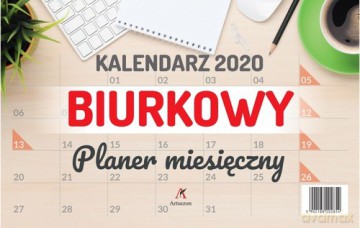 Artsezon Kalendarz biurkowy Planer Miesięczny [KALENDARZ]