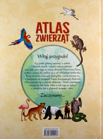 Atlas zwierząt - Paola Grimaldi [KSIĄŻKA]