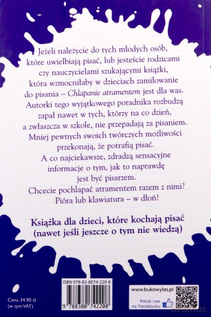 Chlapanie atramentem - Anne Mazer, Ellen Potter [KSIĄŻKA]