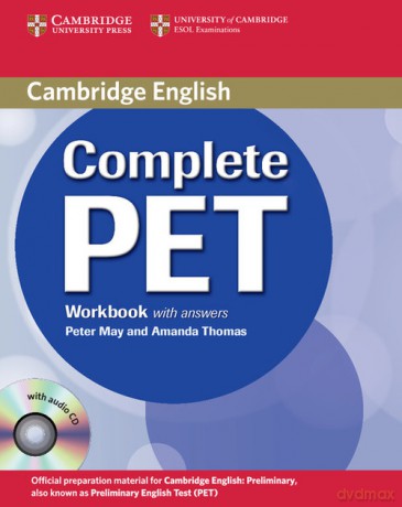 Complete PET Workbook with answers - Peter May, Amanda Thomas [KSIĄŻKA]