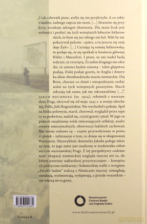 Czytając gazetę niemiecką... - Jakub Hochberg [KSIĄŻKA]