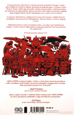Head Lopper Vol. 3 - Andrew MacLean [KOMIKS]