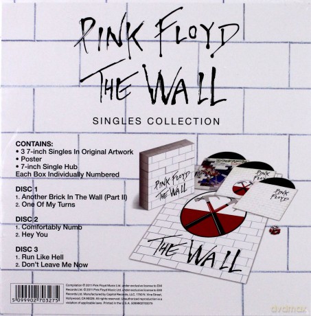 Pink Floyd: The Wall Singles 7' Box - Limited [3xWinyl]