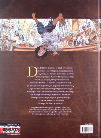 Indyjska włóczęga Plansze Europy - Juanjo Guarnido [KOMIKS]