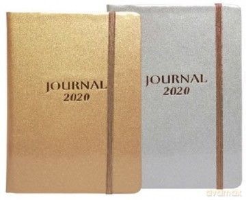 Kalendarz 2020 książkowy - terminarz 130x184 Journal z gumką [KALENDARZ]