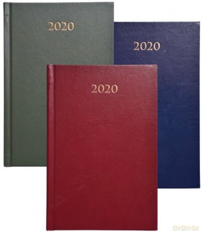 Kalendarz 2020 książkowy - terminarz B6 Vinyl tygodniowy mix [KALENDARZ]