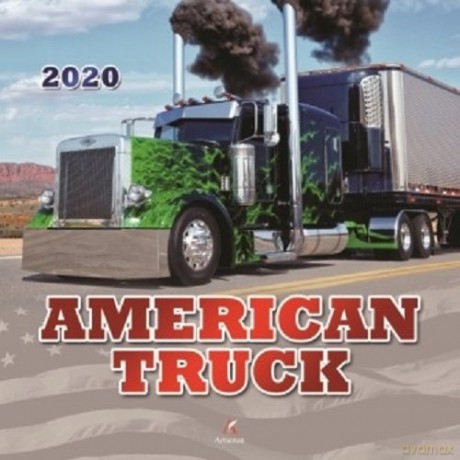 Kalendarz 2020 ścienny kwadrat American Truck [KALENDARZ]