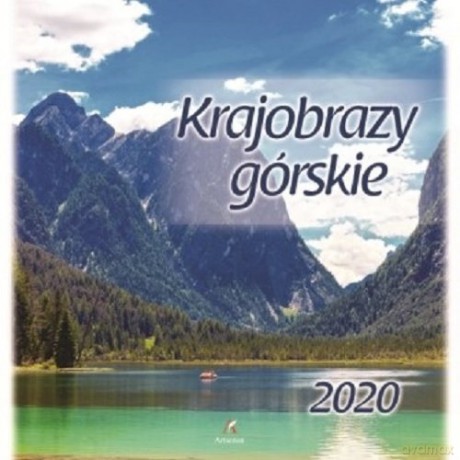 Kalendarz 2020 ścienny kwadrat Krajobrazy Górskie [KALENDARZ]