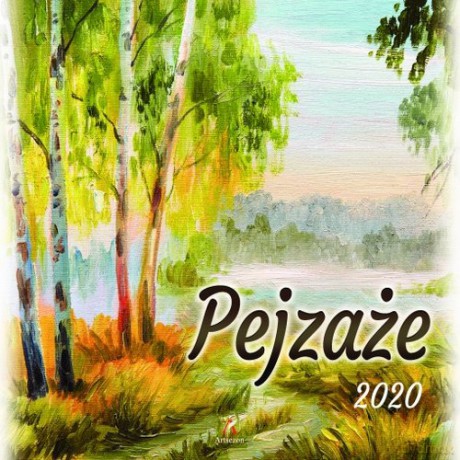 Kalendarz 2020 ścienny kwadrat Pejzaże [KALENDARZ]