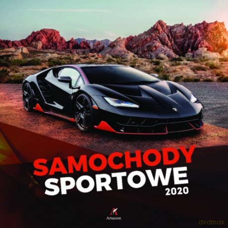 Kalendarz 2020 ścienny kwadrat Samochody sportowe [KALENDARZ]