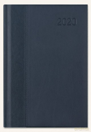 Kalendarz książkowy B5 Classic 2020 granat [KALENDARZ]
