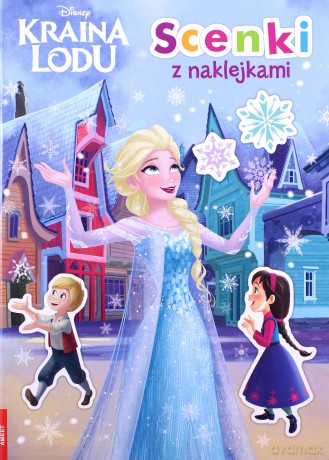 Kraina Lodu. Scenki z naklejkami [KSIĄŻKA]