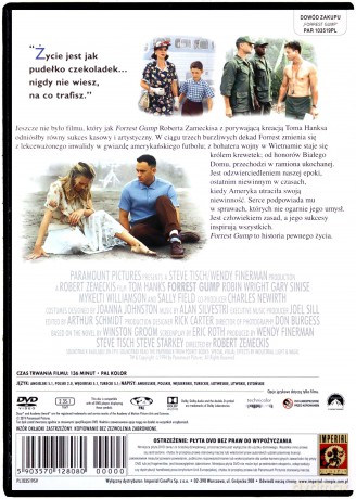Forrest Gump (polski lektor) [DVD]