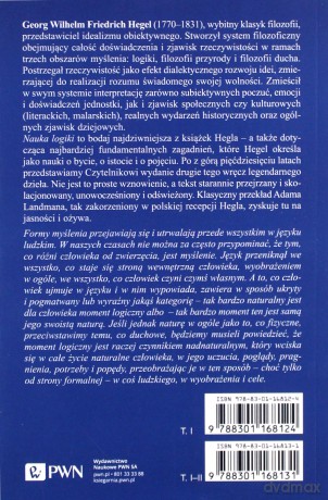 Nauka logiki (Tom 1) - Georg Wilhelm Friedrich Hegel [KSIĄŻKA]