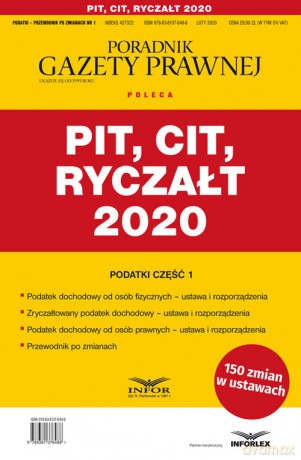 PIT CIT Ryczałt 2020 [KSIĄŻKA]