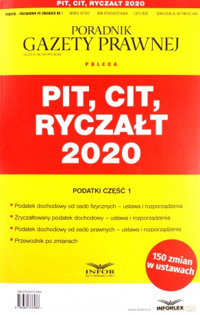 PIT CIT Ryczałt 2020 [KSIĄŻKA]