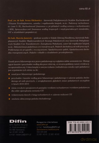 Rachunkowość podatkowa - Irena Olchowicz, Marcin Jamroży [KSIĄŻKA]