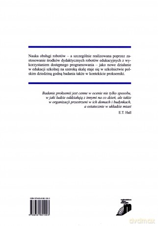 Robotyka w edukacji w kontekście proksemiki - Tomasz Królikowski, Kazimierz Mikulski [KSIĄŻKA]