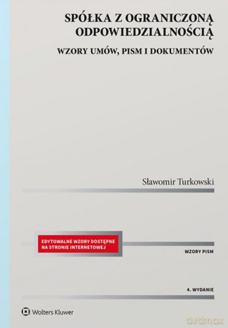 Spółka z ograniczoną odpowiedzialnością w.4/20 - Sławomir Turkowski [KSIĄŻKA]