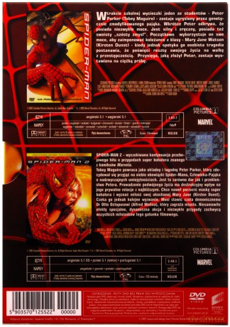 Spider-Man / Spider-Man 2 [BOX] [2DVD]