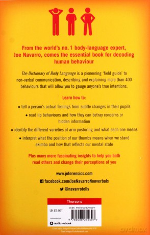 The Dictionary of Body language - Joe Navarro [KSIĄŻKA]
